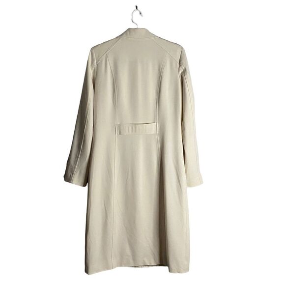 Reitmans Women’s Ivory Single Breasted Long Line Coat - Picture 4 of 9